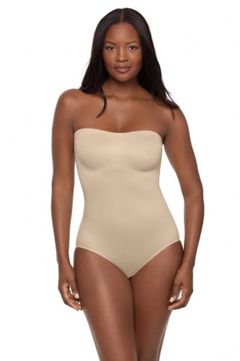 Miraclesuit Shapewear – Show Stopper Shaping Bodysuit Warm Beige