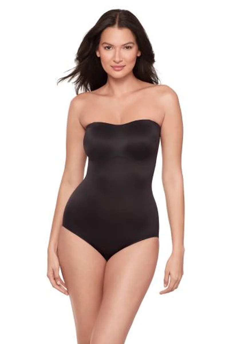 Miraclesuit Shapewear – Show Stopper Shaping Bodysuit Schwarz