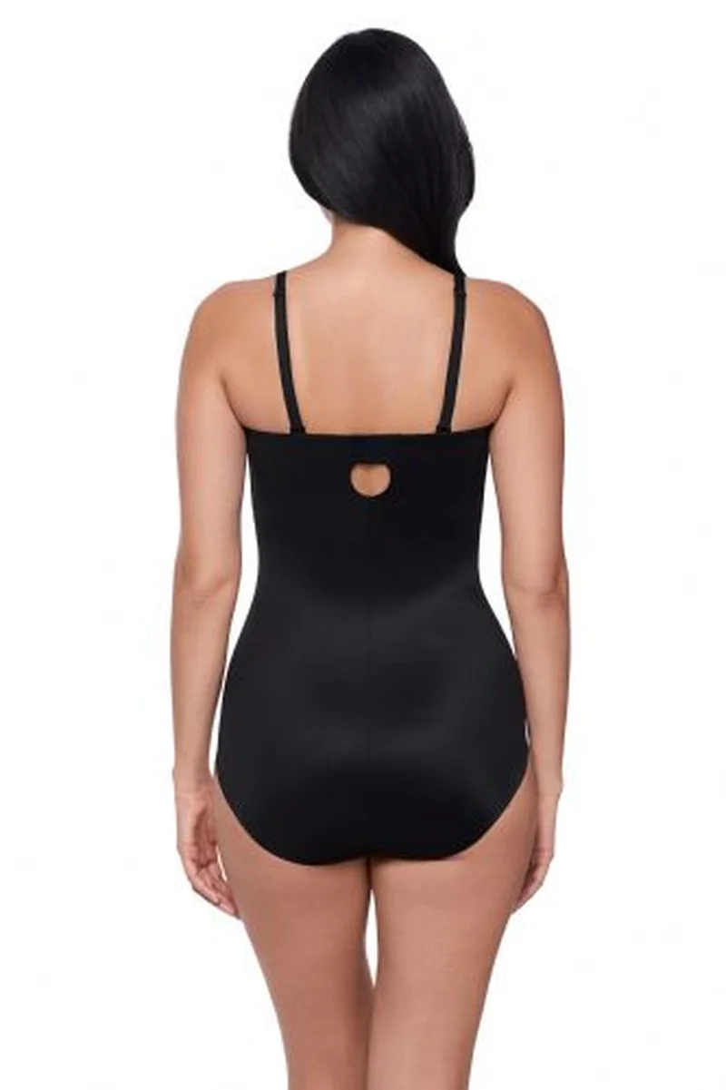 Miraclesuit Shapewear – Show Stopper Shaping Bodysuit Schwarz