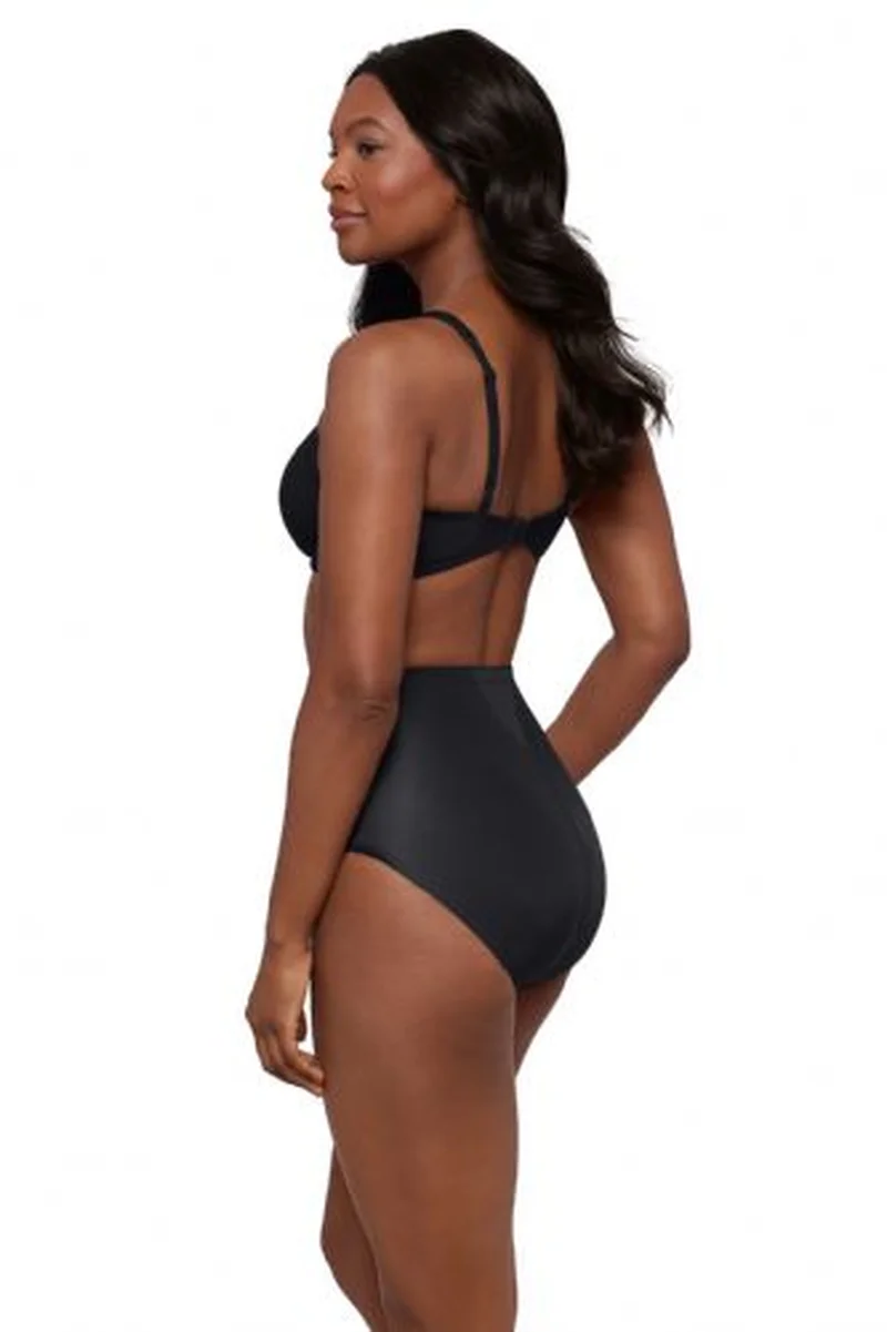 Miraclesuit Shapewear – Formender Slip mit Sofort-Bauchstraffung, Schwarz