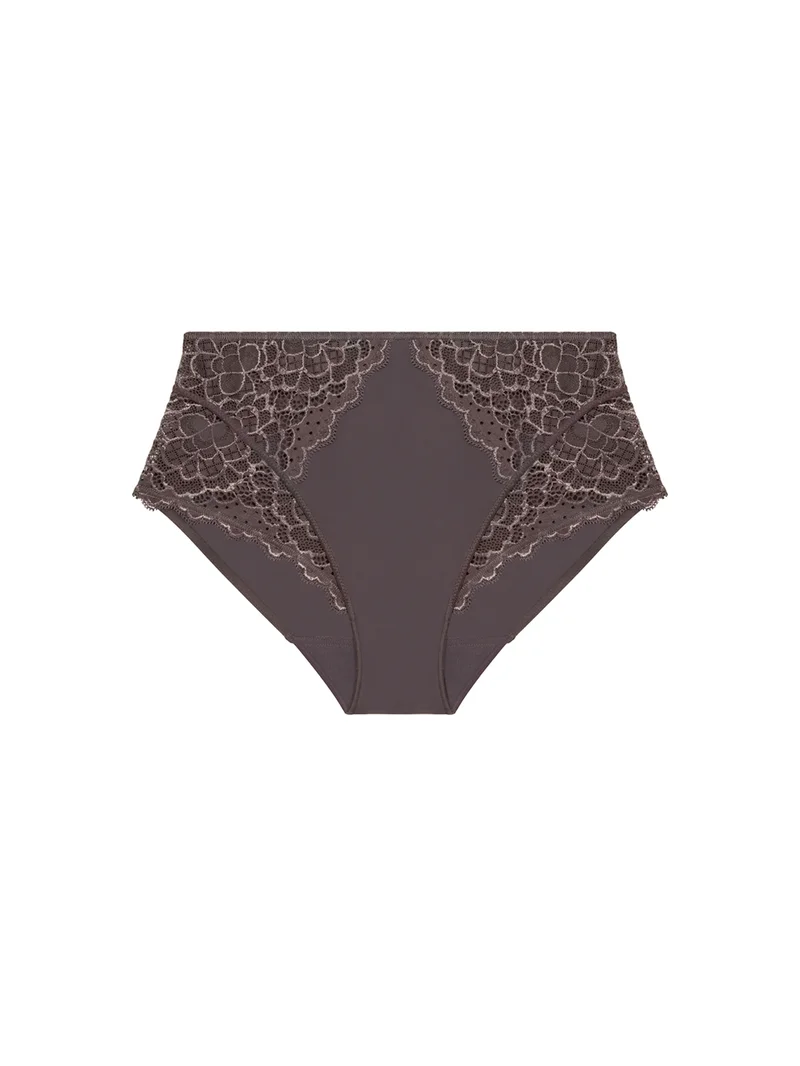 Simone Perele - Caresse High Waist Slip Graphitgrau