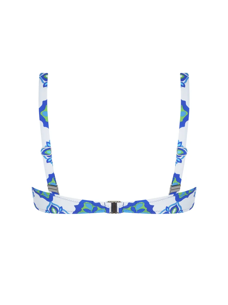 Antigel Bademode von Lise Charmel – L'Artisane Antigel Neckholder-Bikini-Oberteil mit Bügeln, Blau-Keramik