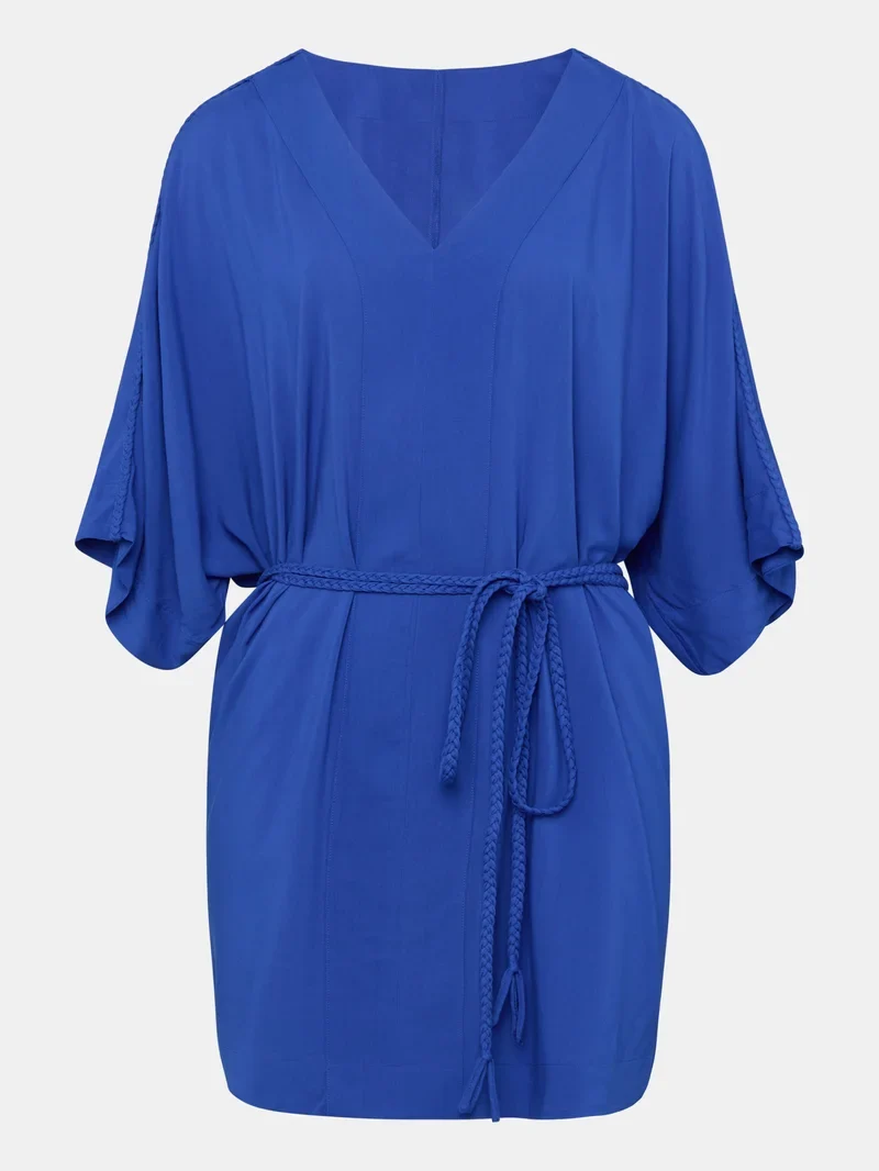 Chantelle Swimwear - Influence Short Kaftan Greek Blue