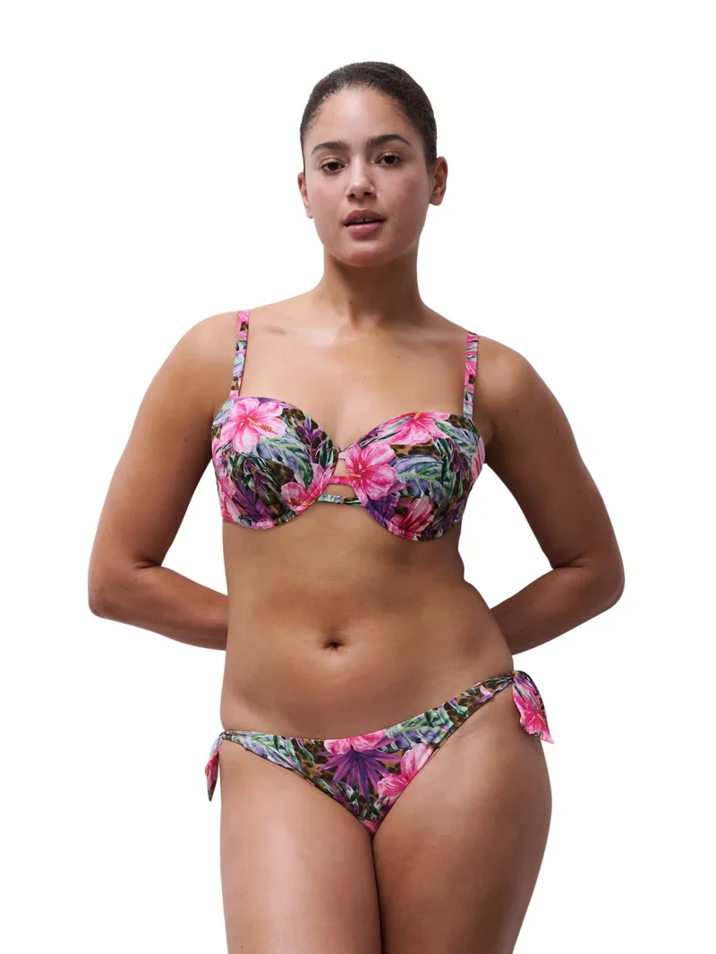 Chantelle Swimwear – Easy Pop T-Shirt Bikini Island Flowers