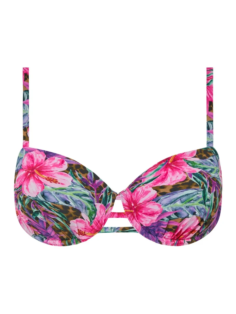 Chantelle Swimwear – Easy Pop T-Shirt Bikini Island Flowers