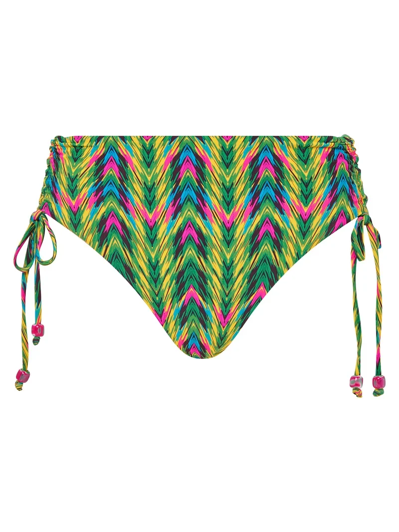 Chantelle Swimwear - Easy Pop Full Brief Green Rythm