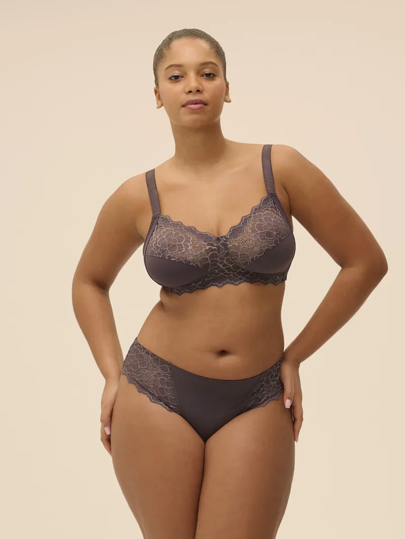 Simone Perele - Caresse Brief Graphitgrau