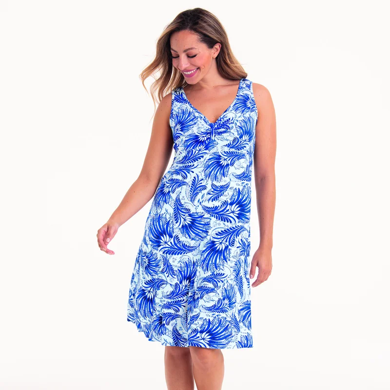 Anita Swimwear - Maia Kleid Königsblau