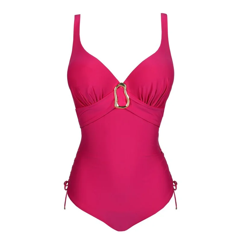 PrimaDonna Swimwear - Uvita Plunge Badeanzug Tiefes Magenta