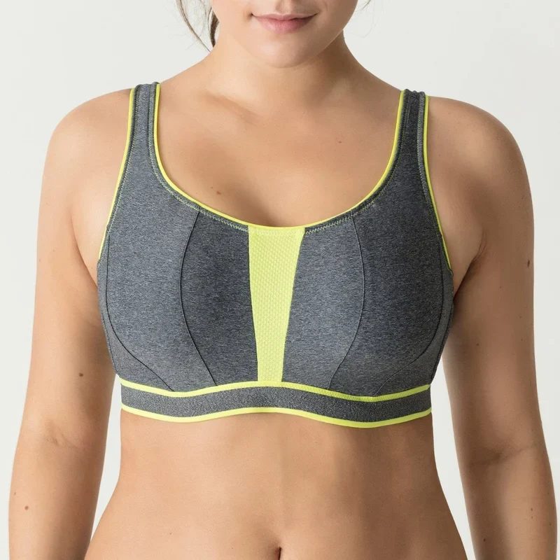 PrimaDonna Sport - The Sweater Sport-BH mit Bügeln, Cosmic Grey