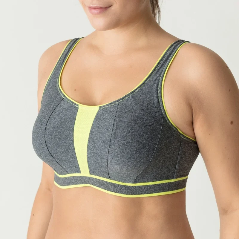 PrimaDonna Sport - The Sweater Sport-BH mit Bügeln, Cosmic Grey