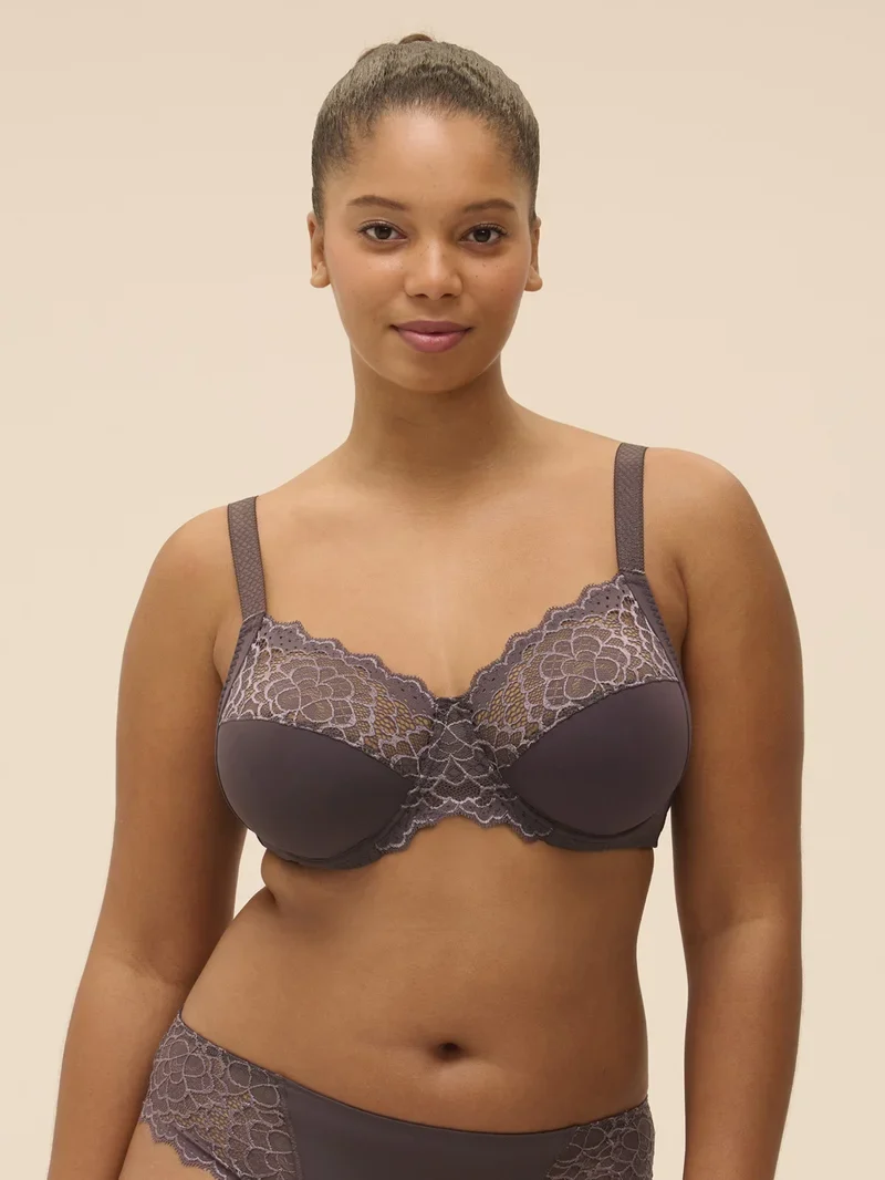 Simone Perele - Caresse Vollschalen-BH Graphitgrau