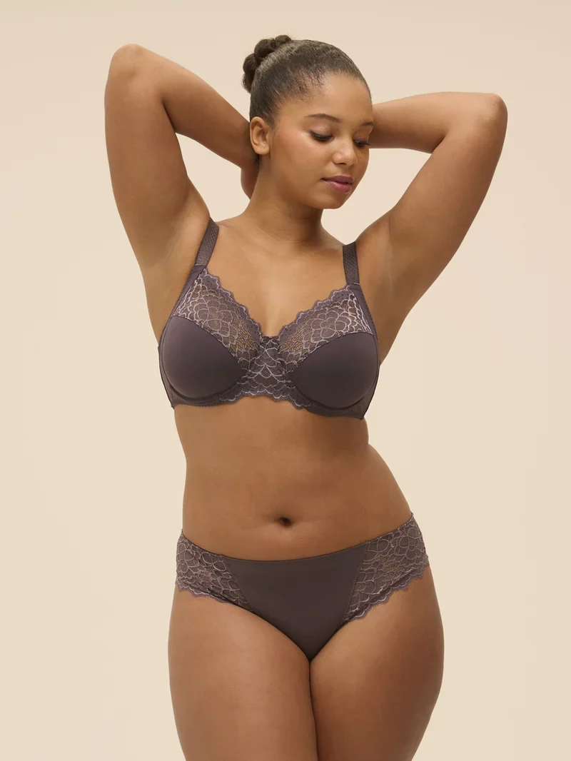 Simone Perele - Caresse Vollschalen-BH Graphitgrau