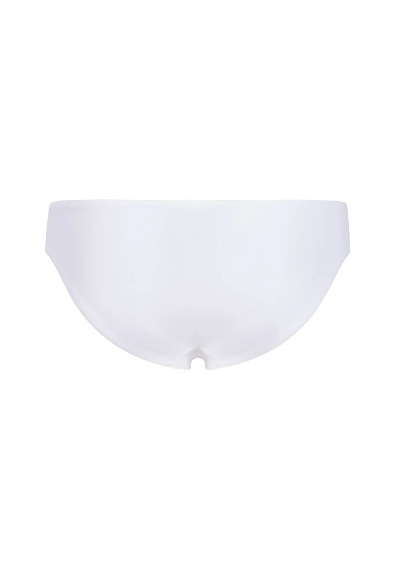 Cotton Multipacks Girls bikini briefs 3 pack | pearl white black selection 030034-08S141