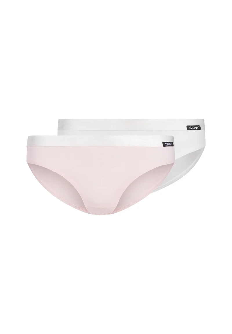 Cotton Elastic Girls bikini briefs 2 pack | pearl selection 030032-08S140