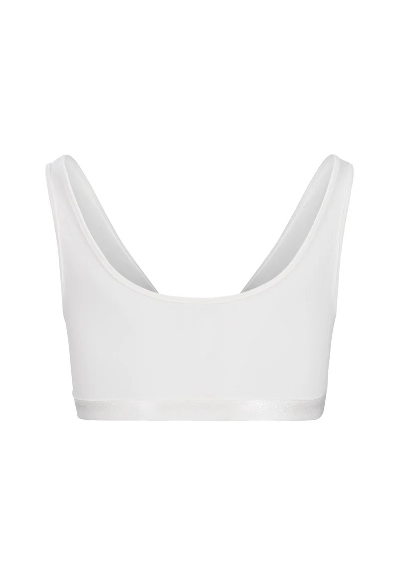 Cotton Elastic Girls crop top 2 pack | pearl selection 030007-08S140