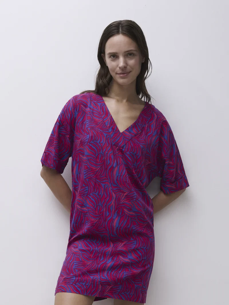 Femilet Bademode - Tilos kurzes Kleid Berry Jungle