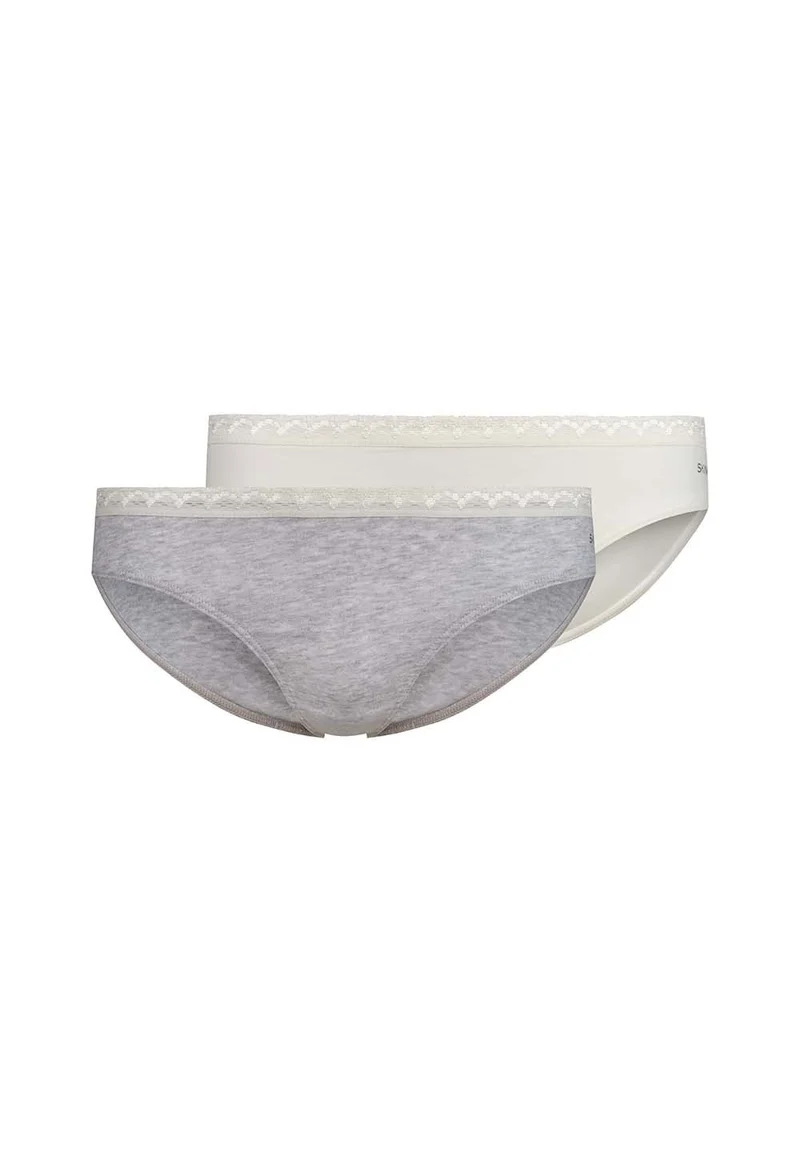CottonLace Multipack Girls bikini briefs 2 pack | melange selection 030005-08S936