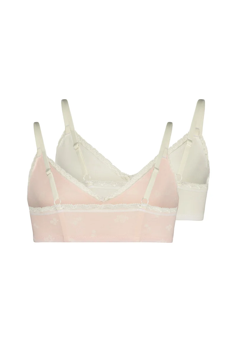 CottonLace Multipack Girls crop top 2 pack | pearlflowers selection 030003-08S463