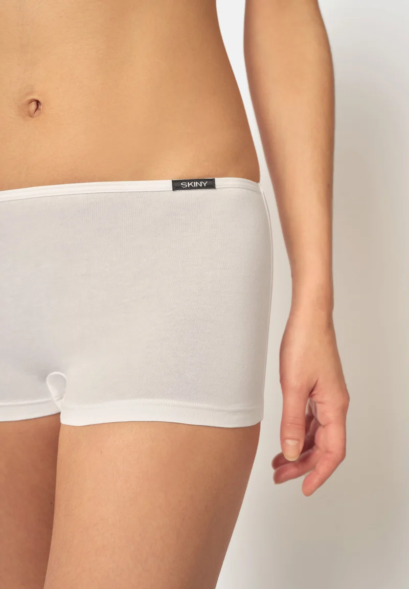 SKINY ADVANTAGE Cotton Stretch Boyleg shorts | white 089350-080500