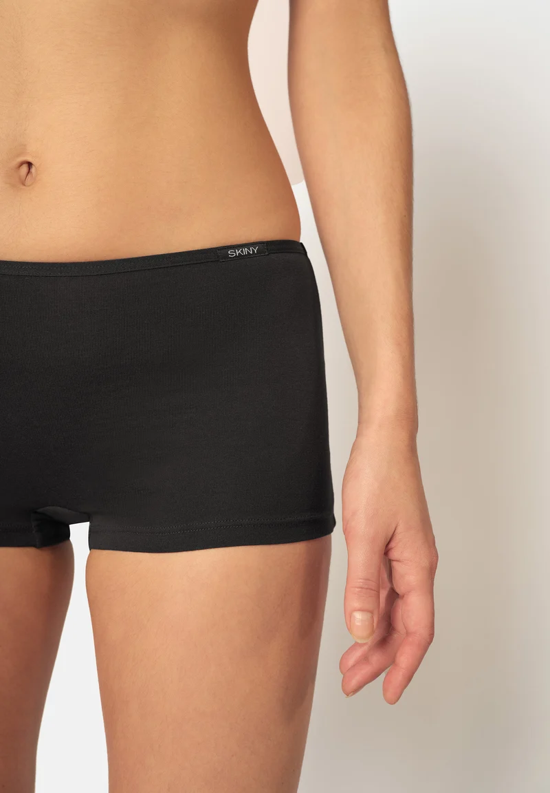 SKINY ADVANTAGE Cotton Stretch Boyleg shorts | black 089350-087662