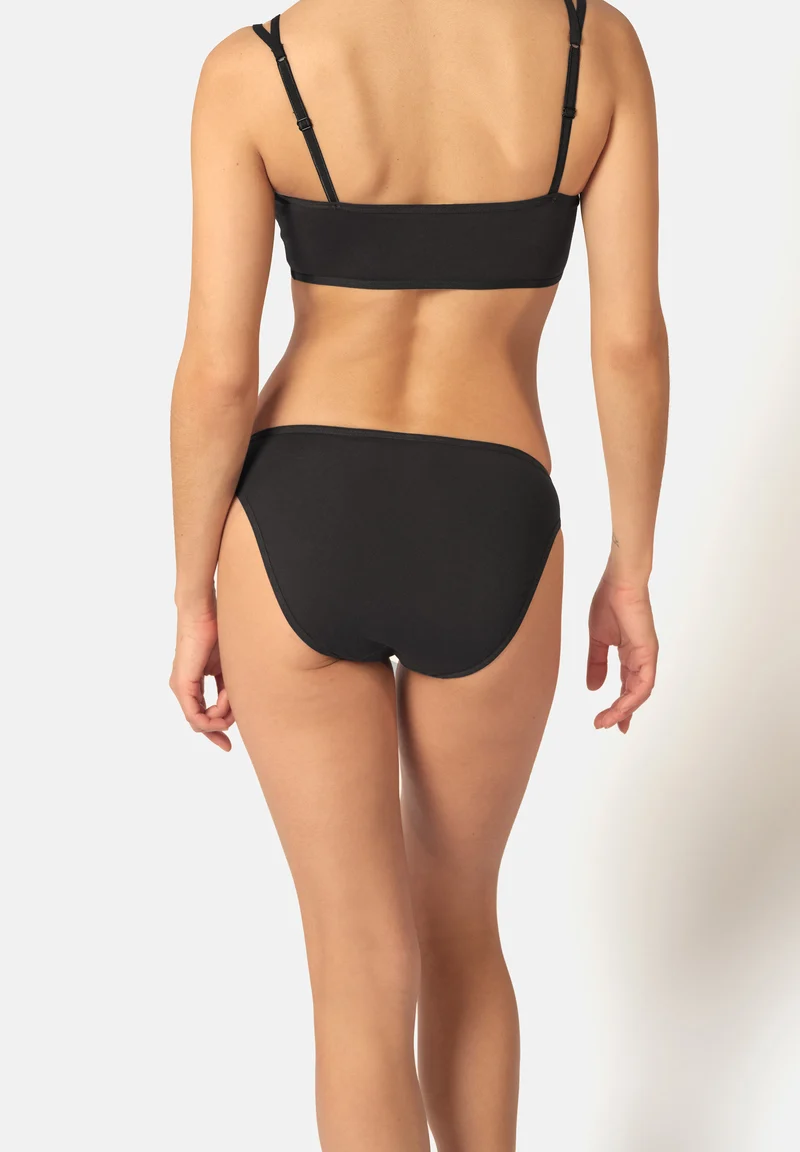 SKINY ADVANTAGE Cotton Stretch Bikini briefs | black 089349-087662