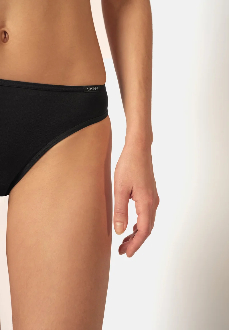 SKINY ADVANTAGE Cotton Stretch Bikini briefs | black 089349-087662