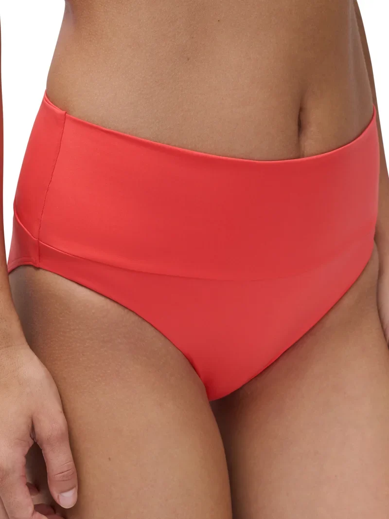 Chantelle Swimwear - Icon Bikinihose in leuchtendem Korallenrot