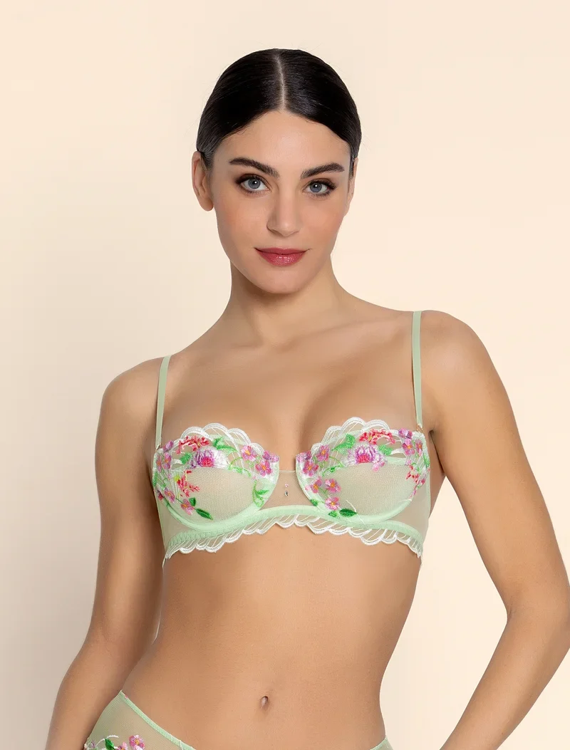 Lise Charmel - Libertine En Fleurs Halbschalen-BH Nature Libertine
