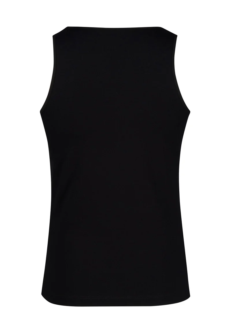 Cotton Multipack Tank Top 2 pack | black 087609-087665