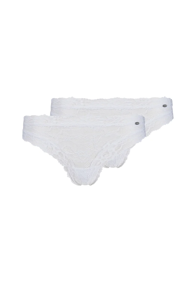 SKINY ADVANTAGE Lace Thong 2 pack | white 087433-080500