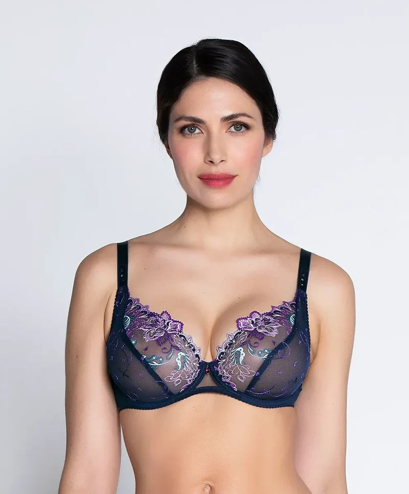 Lise Charmel - Deesse Desirs Fuller Cup Dreiecks-BH mit Bügel Mauve Desir