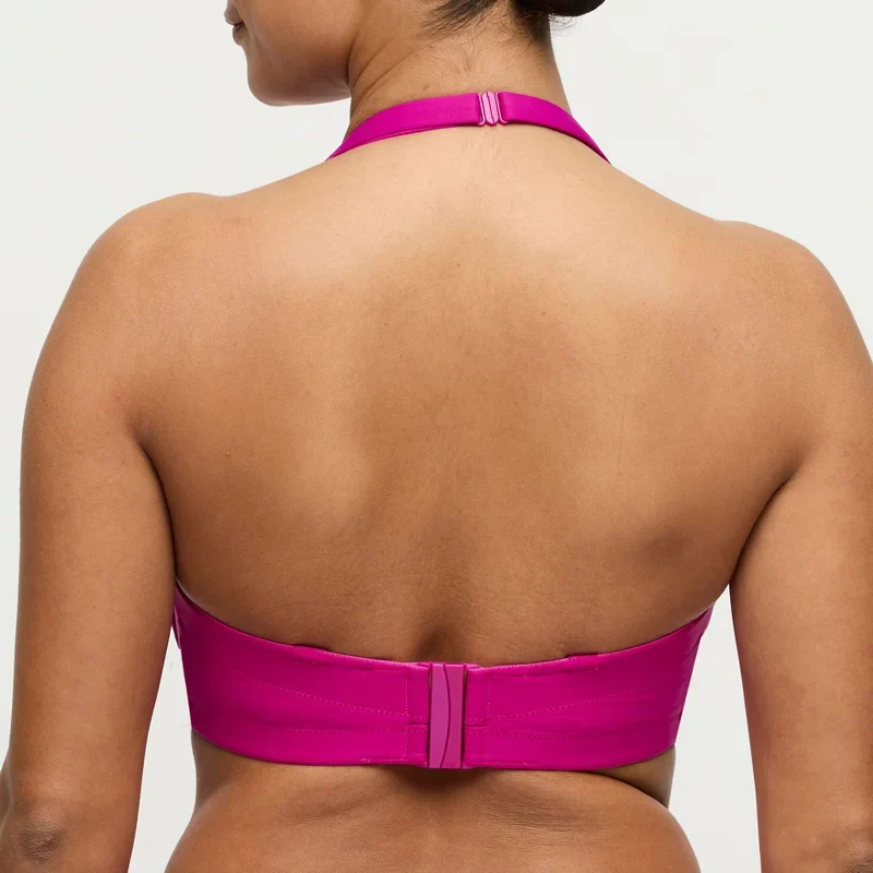PrimaDonna Swimwear - Uvita Gepolstertes trägerloses Bikini-Oberteil Tiefmagenta