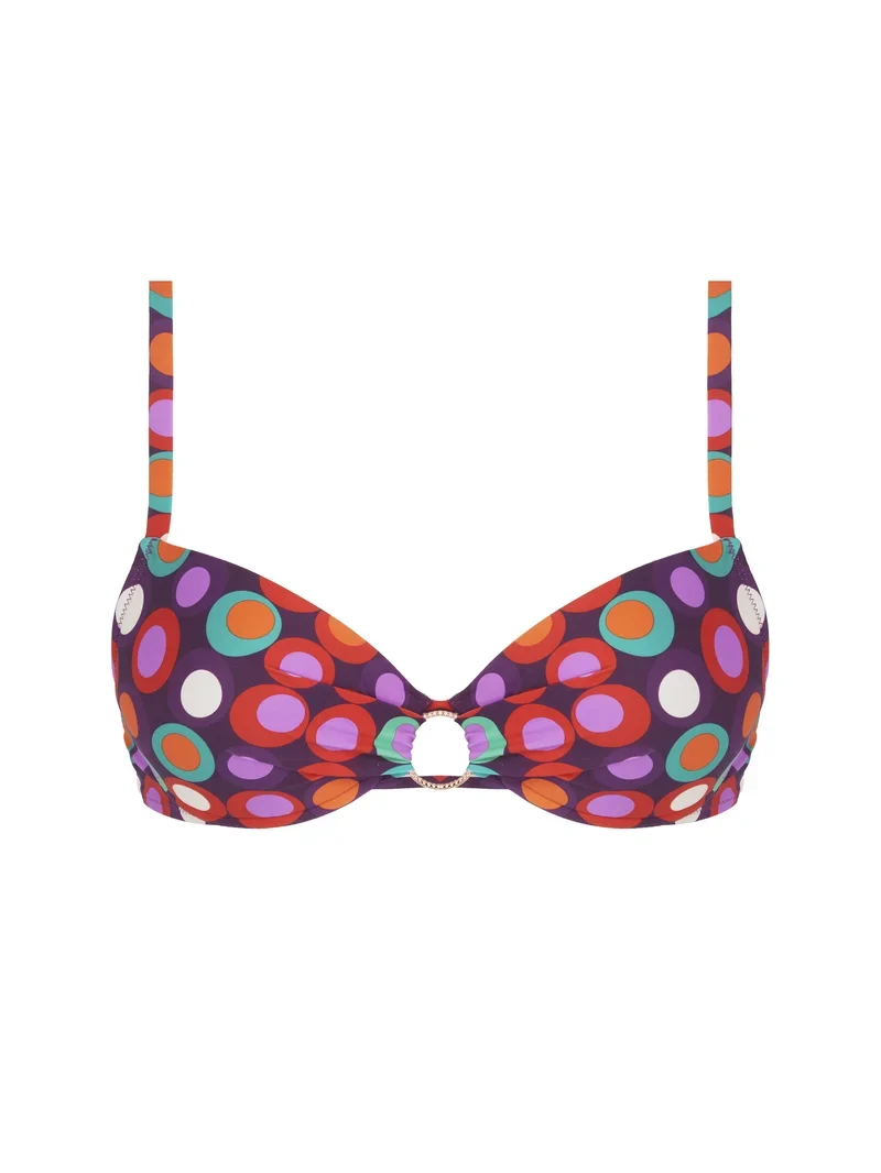 Antigel von Lise Charmel – La Pois Disco gepolstertes Bikinioberteil Pois Hippie
