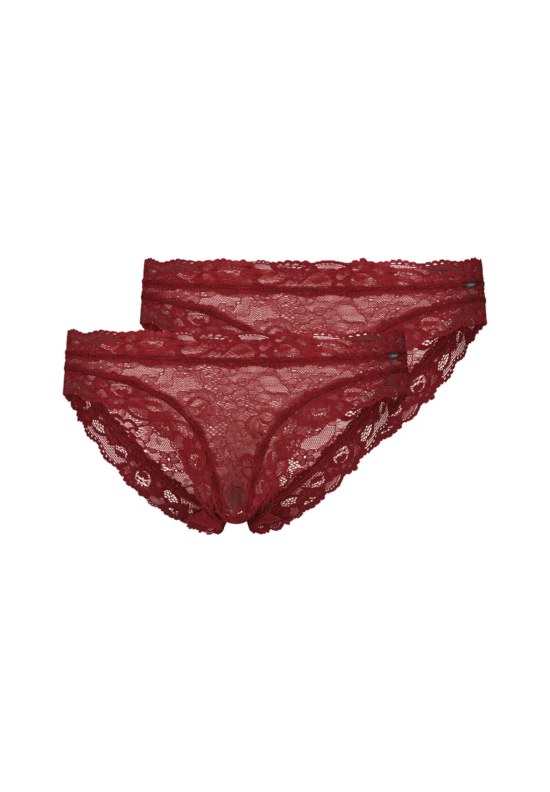 SKINY ADVANTAGE Lace Bikini briefs 2 pack | biking red 087431-08S940