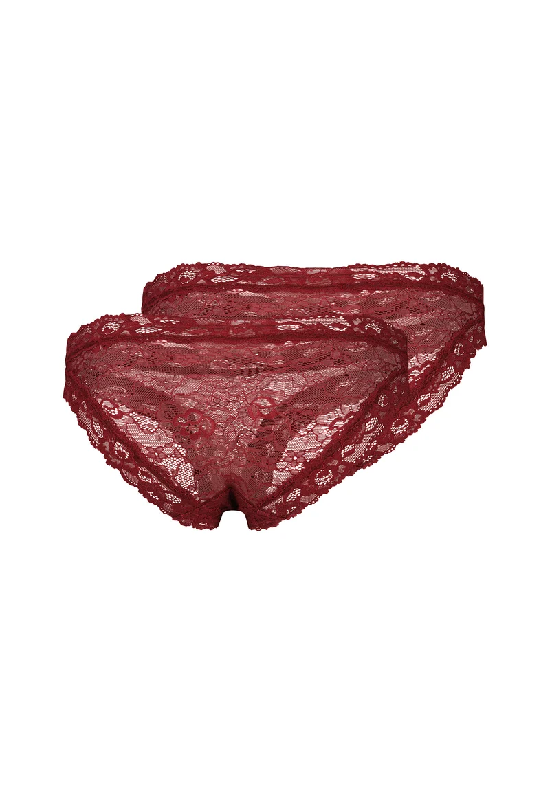 SKINY ADVANTAGE Lace Bikini briefs 2 pack | biking red 087431-08S940