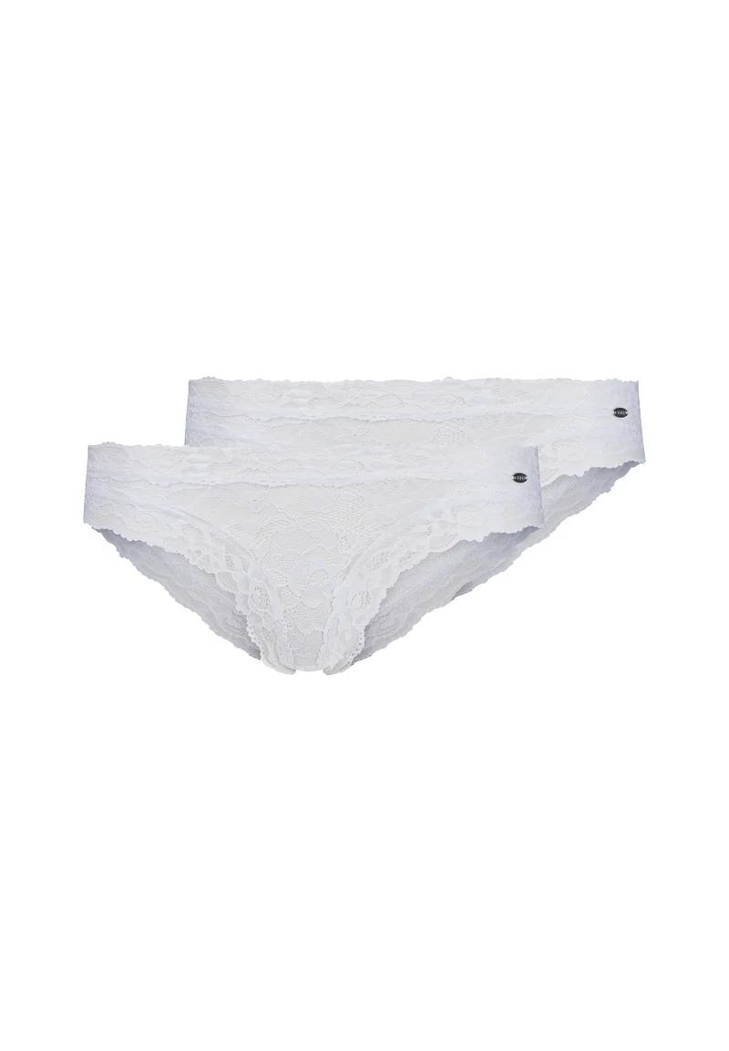 SKINY ADVANTAGE Lace Bikini briefs 2 pack | white 087431-080500