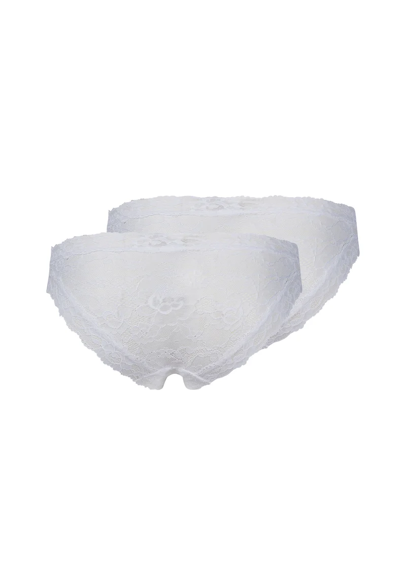 SKINY ADVANTAGE Lace Bikini briefs 2 pack | white 087431-080500