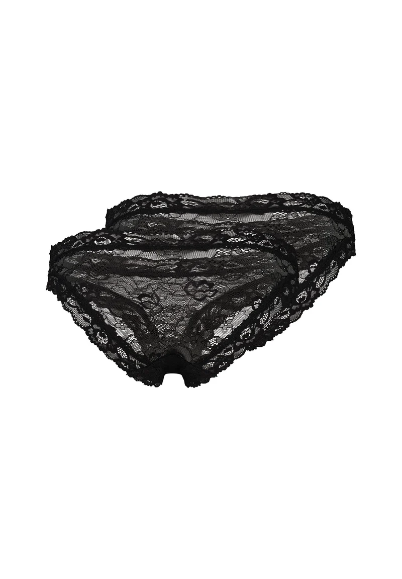 SKINY ADVANTAGE Lace Bikini briefs 2 pack | black 087431-087665