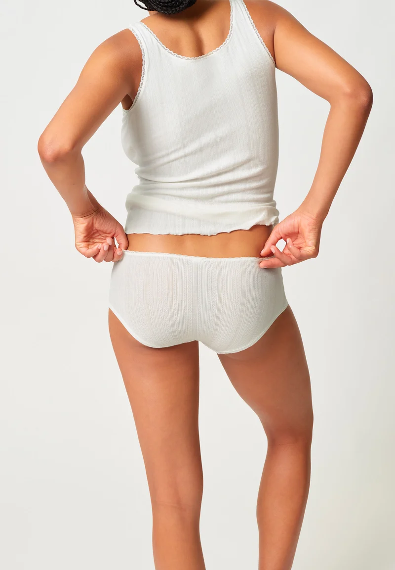 Ajouré Panty 2 pack | ivory 087377-087608