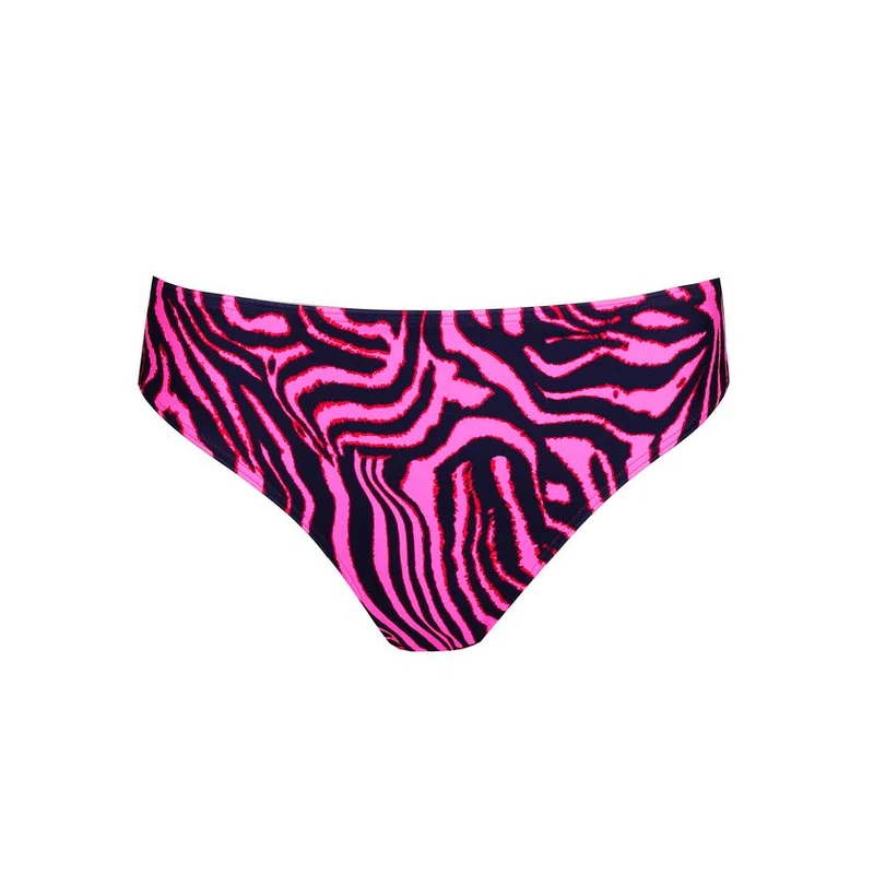 PrimaDonna Bademode - Malabo Bikini-Slip Rio Hot Pink Zebra