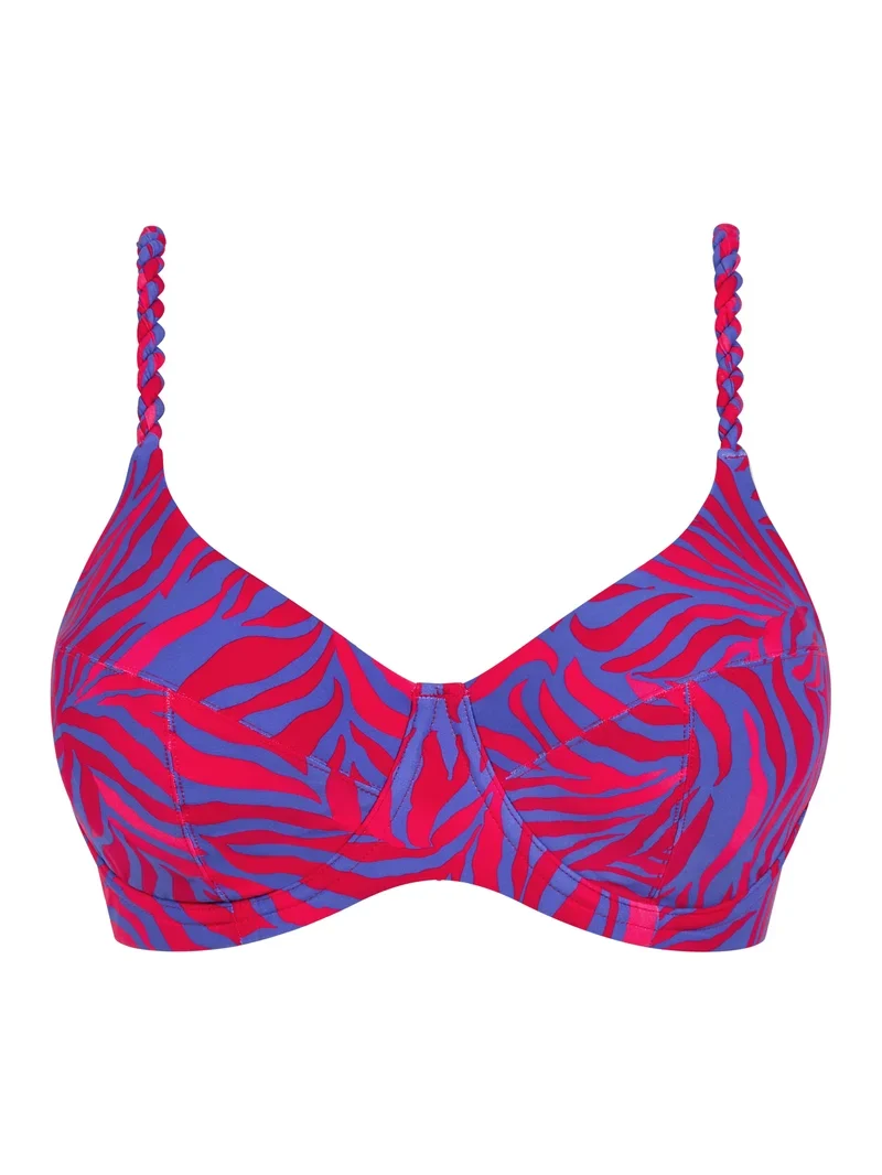 Femilet Swimwear - Tidra Covering Underwired Bikini Berry Jungle
