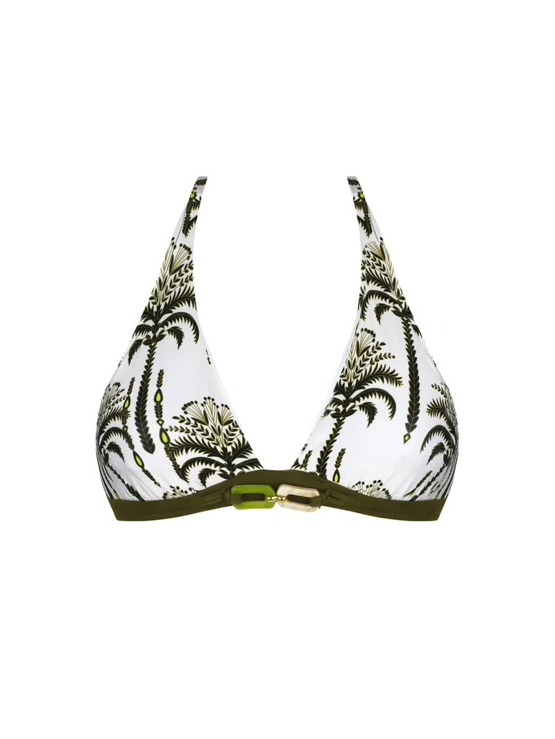 Lise Charmel Bademode - Palmier Audace Triangel-Bikini Khaki Audace