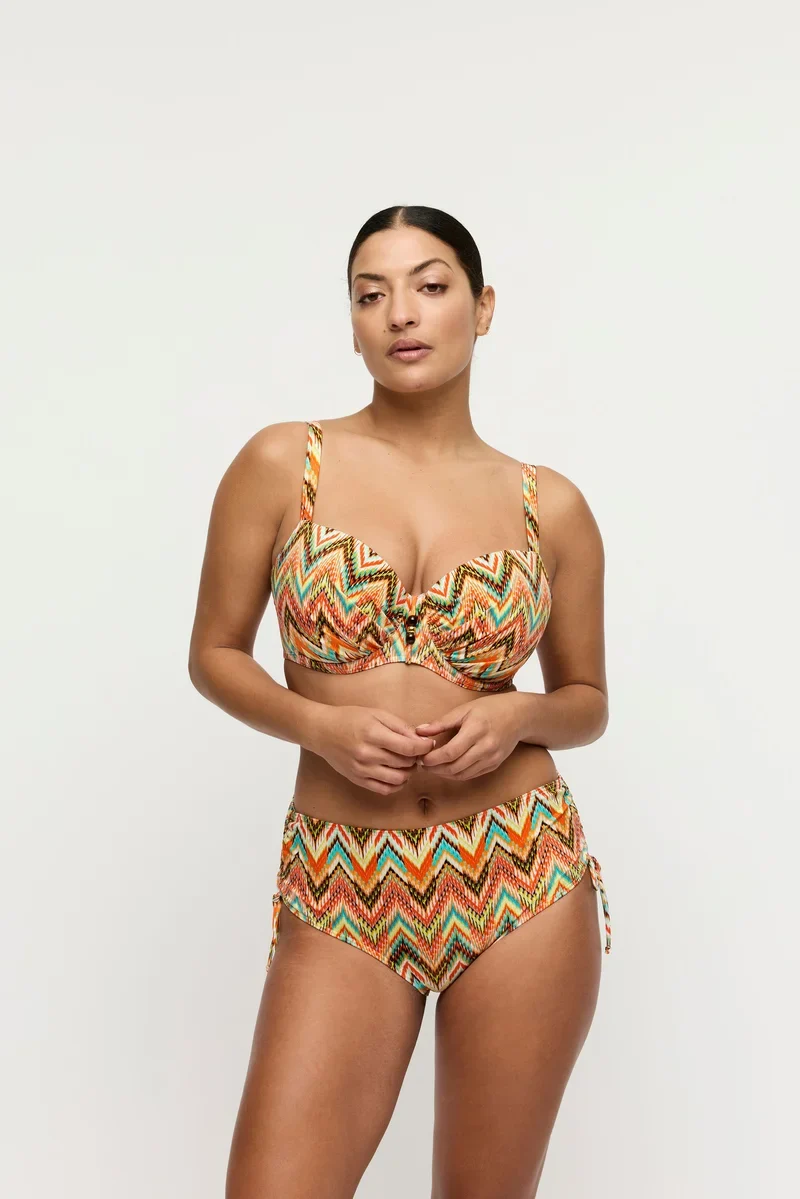 PrimaDonna Swimwear - Tubou gepolstertes Balconette-Bikini-Oberteil Ikat Sommer