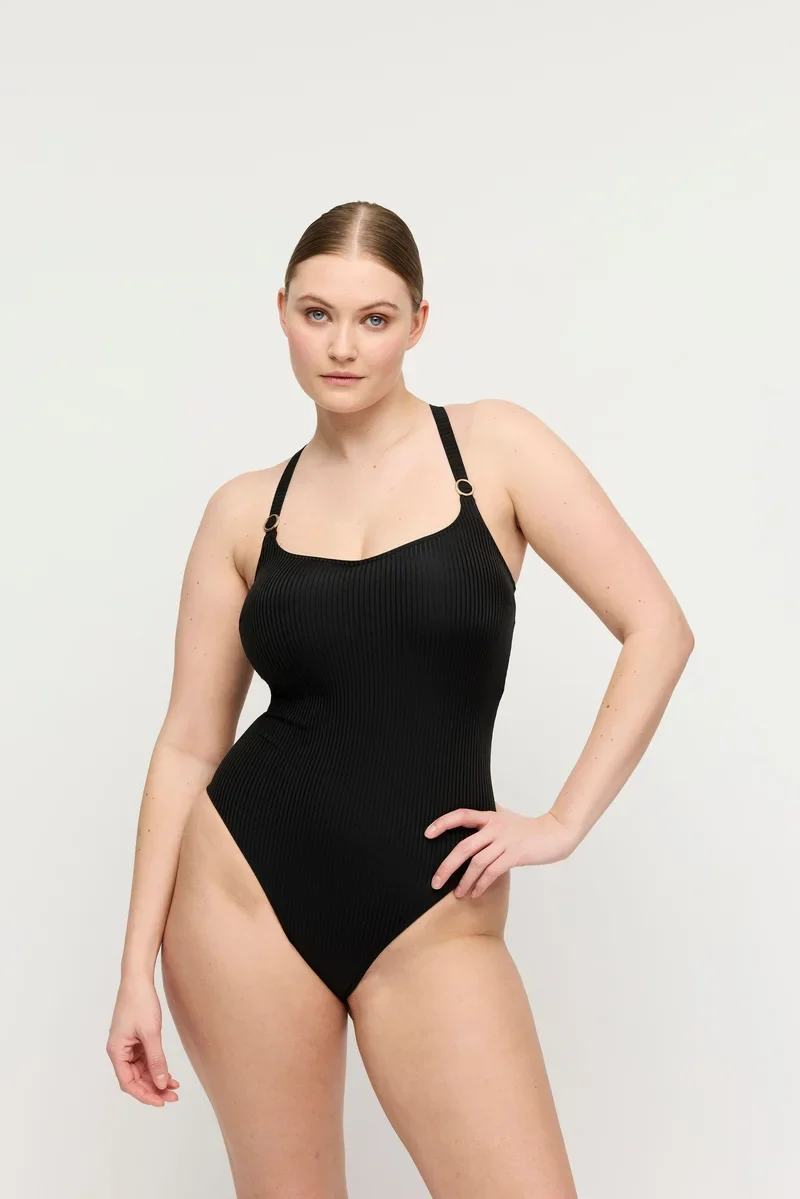 PrimaDonna Swimwear - Delray Gepolsterter Badeanzug Kabellos Schwarz