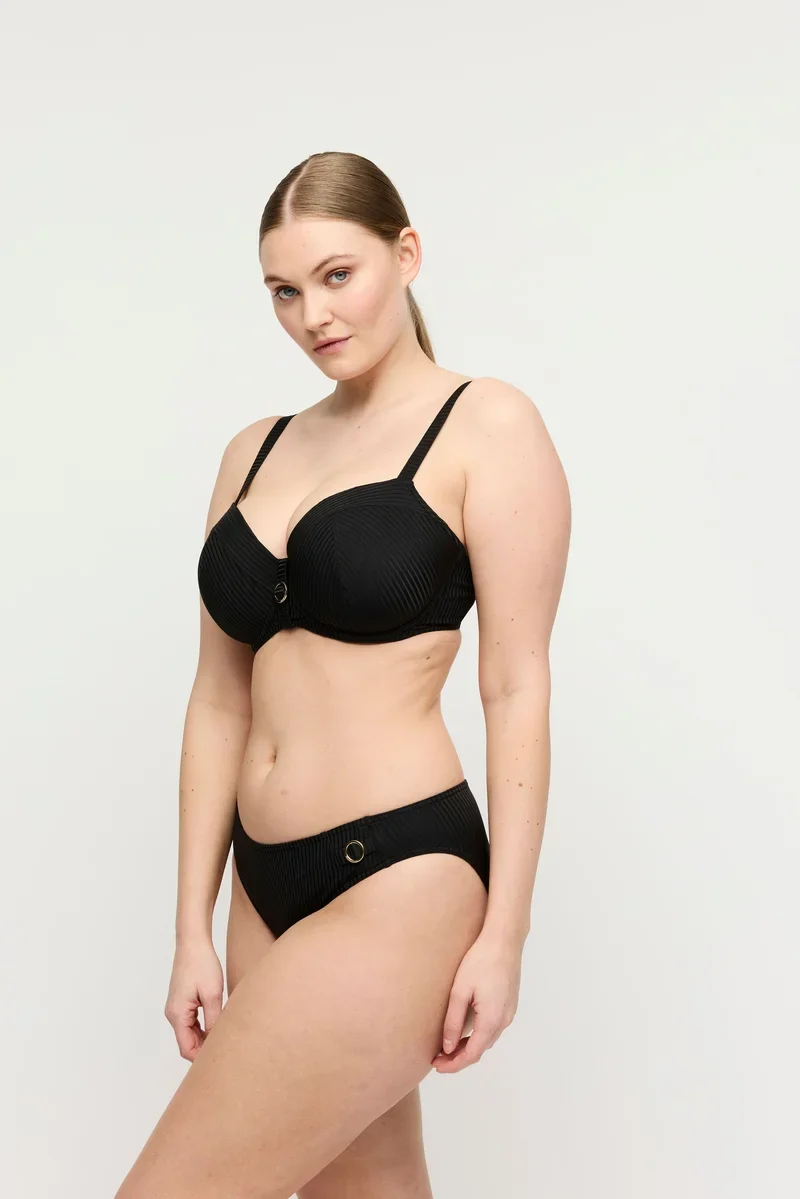 PrimaDonna Swimwear - Delray Gepolstertes Balconette-Bikini-Oberteil Schwarz
