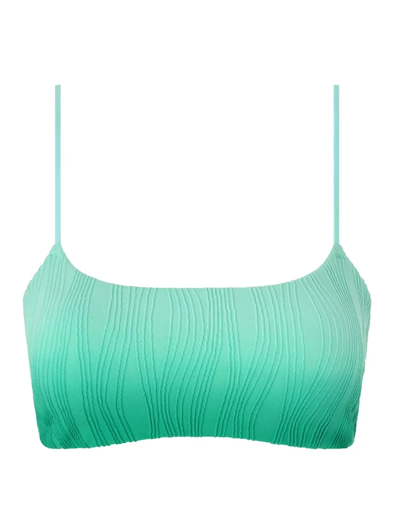 Chantelle Swimwear - Swim One Size Wireless Bandeau T-Shirt Bikini Lagoon Tie And Dye