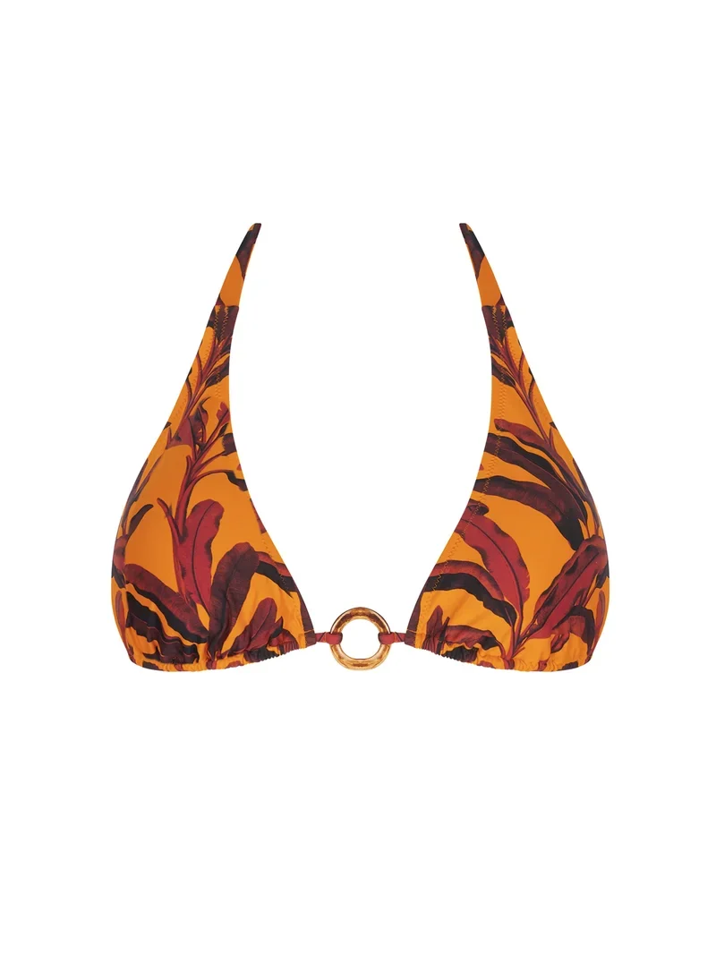 Antigel Swimwear von Lise Charmel - La Melanesia Soft Padded Triangle Bikini Jaune Banane