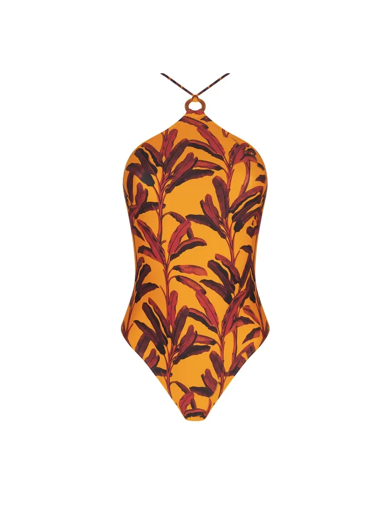 Antigel Swimwear von Lise Charmel - La Melanesia Verführerischer kabelloser Badeanzug Jaune Banane