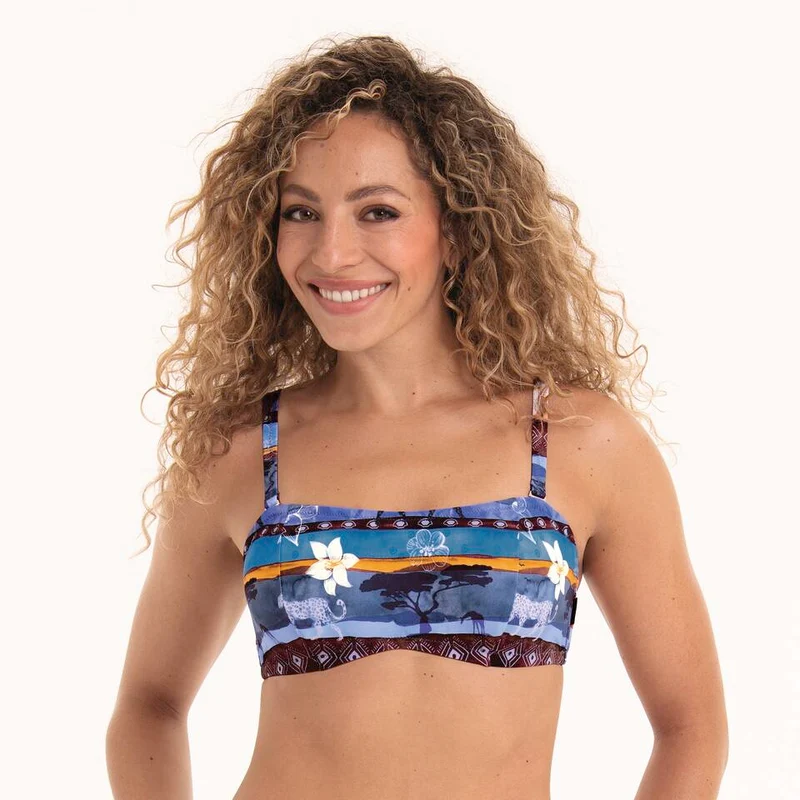 Rosa Faia Bademode – Bella Bikini-Oberteil, mehrfarbig